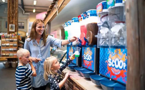 Hvidbjerg Strand Camping Resort Play City Legeland Slush Ice