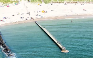 Hvidbjerg Strand Camping Resort Badebro Drone