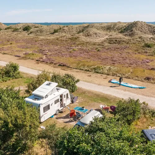 Skagen Sydstrand Camping Skagen Pladsen Surfer