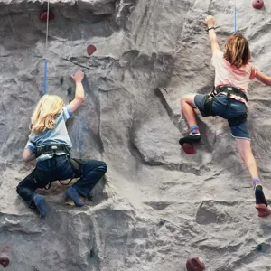 Hvidbjerg Strand Camping Resort Play City Legeland Klatrevaeg